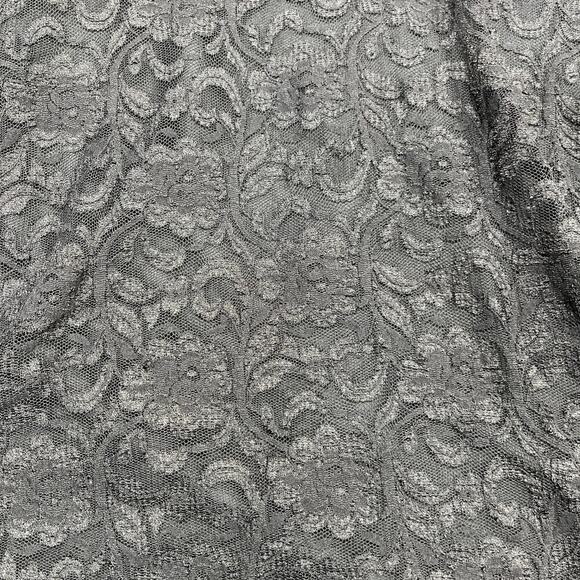 Vintage Mariage Lace Hi Low Maxi Dress Size 6 Black Lace Bohemian Whimsigoth - Picture 5 of 15